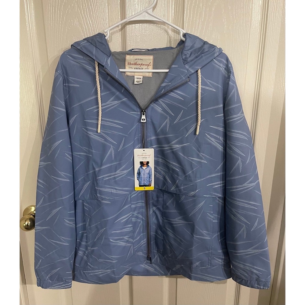 Weatherproof Vintage Blue Raincoat/Slicker Small NWT‎